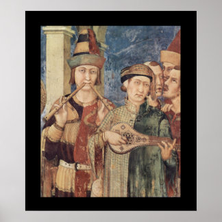 Poster des musiciens médiévaux