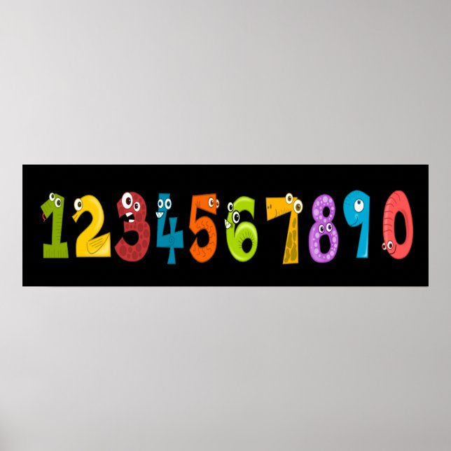 Poster des numéros Whimsical (Devant)
