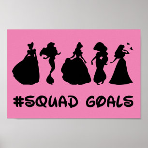 Poster des objectifs de la Princess Squad
