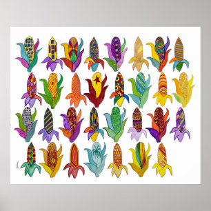 Poster des oreilles de maïs