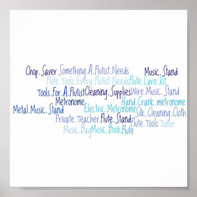 Poster des outils à flux (Devant)