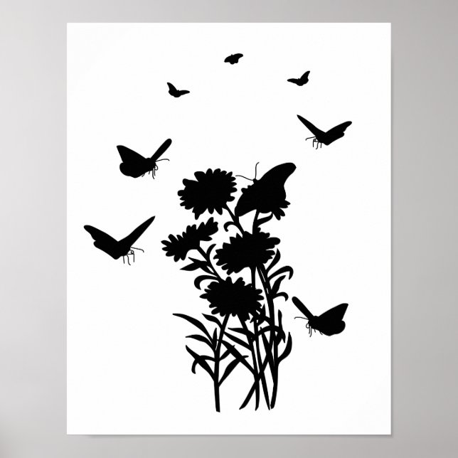 Poster des papillons (Devant)