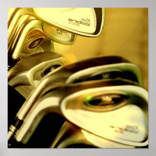 Poster des pilotes de golf