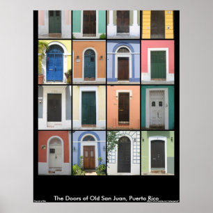 Poster des Portes du Vieux San Juan