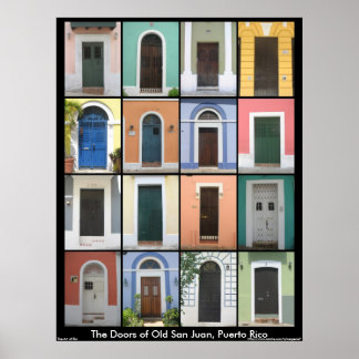 Poster des Portes du Vieux San Juan