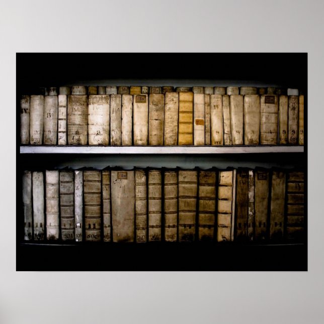 Poster des reliures du livre Vellum du 17e siècle (Devant)