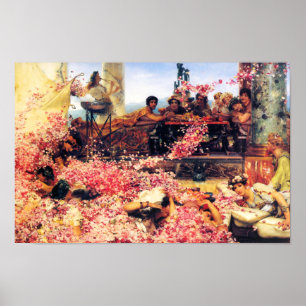 Poster des Roses de l'Héliogabalus