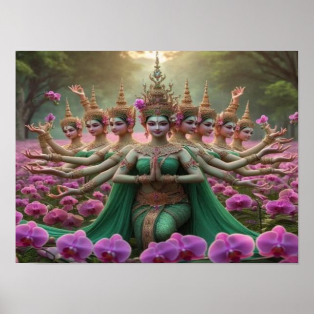 Poster des royaumes parallèles Durga Goddess (Devant)
