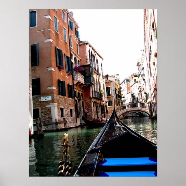Poster des rues de Venise (Devant)