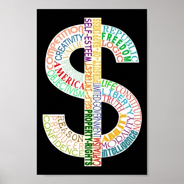 Poster des signes Dollar (Devant)