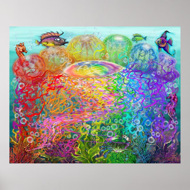 Poster des Tentacles d'Imaginaire aquatique (Devant)