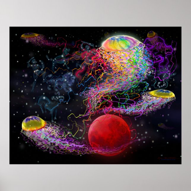 Poster des Tentacles d'Imaginaire spatial (Devant)