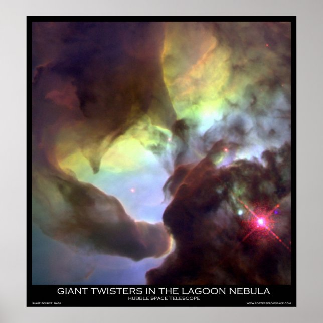 Poster Des Tournées Géantes Dans La Nebula Du Lagon (Devant)