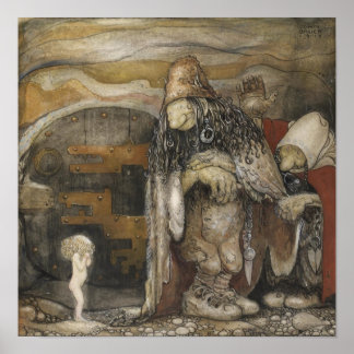 Poster des Trolls John Bauer