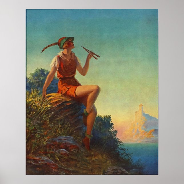 Poster des tuyaux de Pan - Edward Mason Eggleston (Devant)