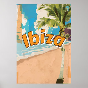 Poster des vacances Vintages d'Ibiza