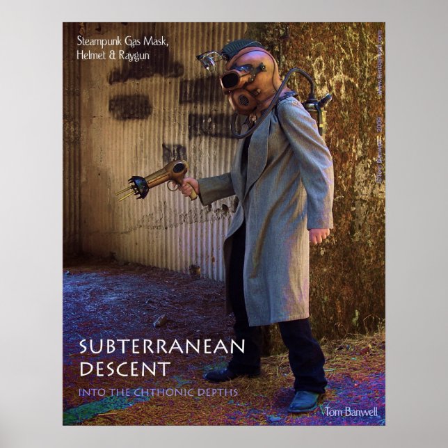 Poster Descente souterraine (Devant)