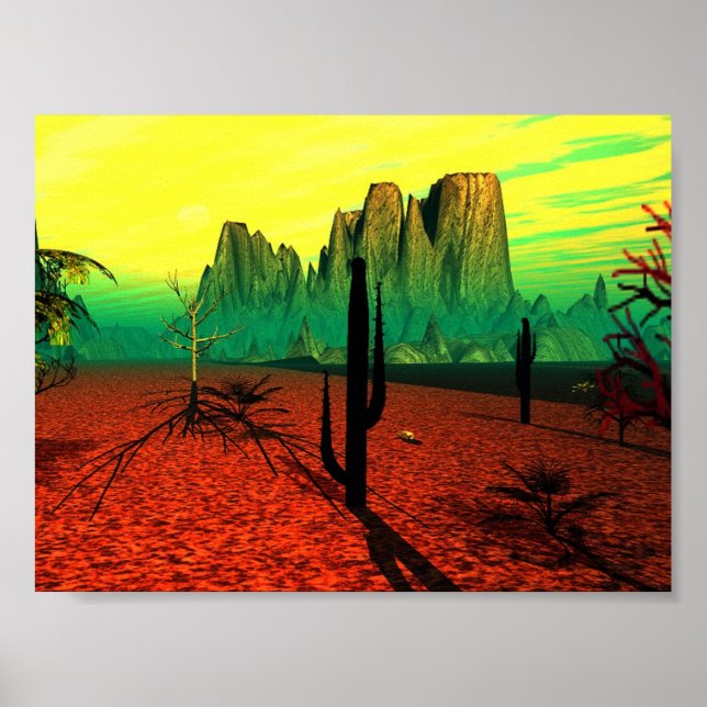 Poster Desert (Devant)