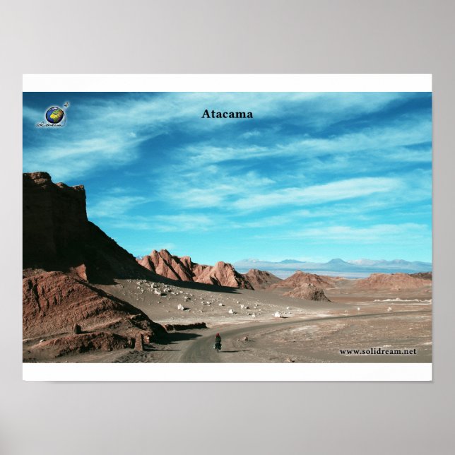 Poster Désert d'Atacama (Devant)