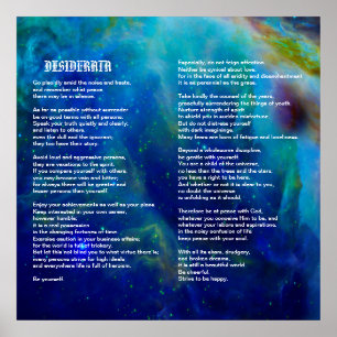 Poster Desiderata sur Orion Nebula