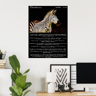 Poster Desiderata Zibra
