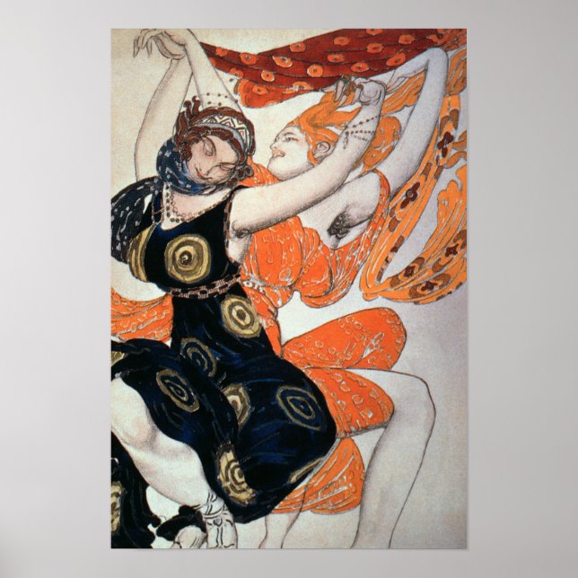 Poster Design de costumes d'opéra, 1911 (Devant)