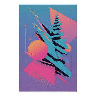 Poster Design Memphis du milieu du siècle - Ken Gage Art