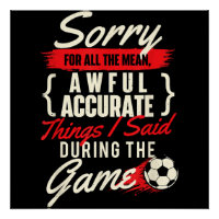 Désolé pour toutes les choses méchantes - Amateur