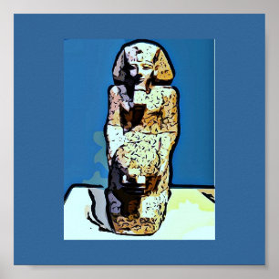 Poster Dessin artistique égyptien