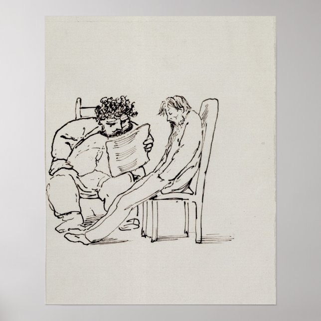Poster Dessin de William Morris (1834-1896) (Devant)