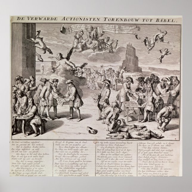 Poster Dessin ridiculisant l'expérience désastreuse (Devant)