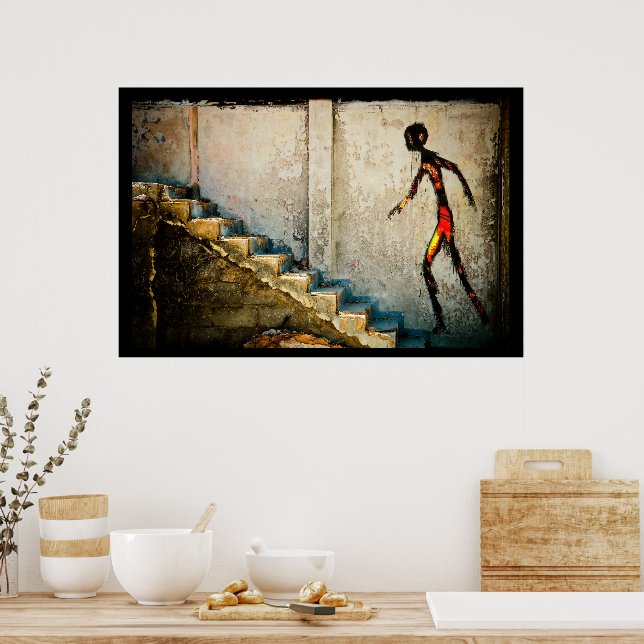 Poster destinée rentre à la maison (Cuisine)