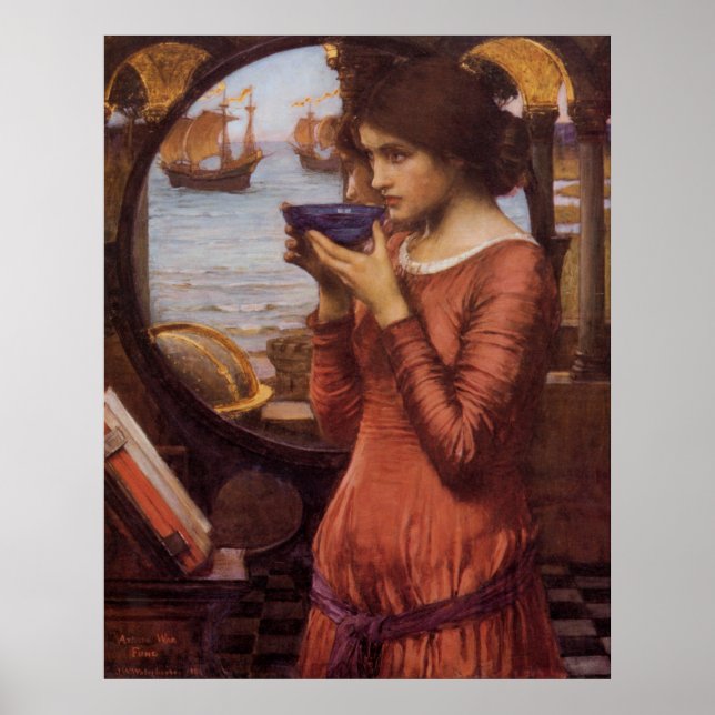 Poster Destiny John William Waterhouse (Devant)