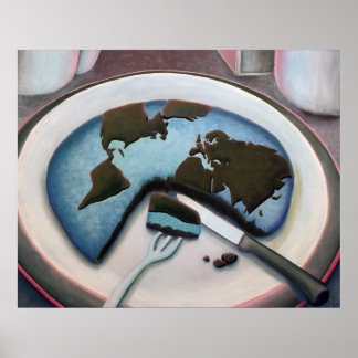 Poster Destruction mondiale