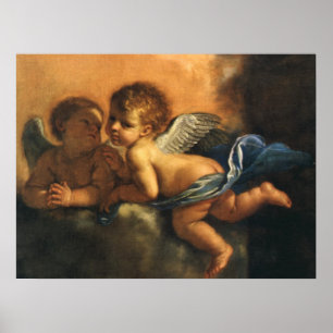 Poster Détail d'ange, Saints patrons de Modène par Guerci