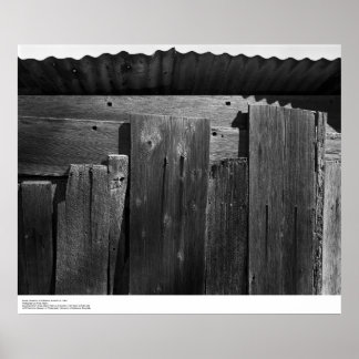 Poster Détail de Fence, UC Père Noël Cruz, 1963