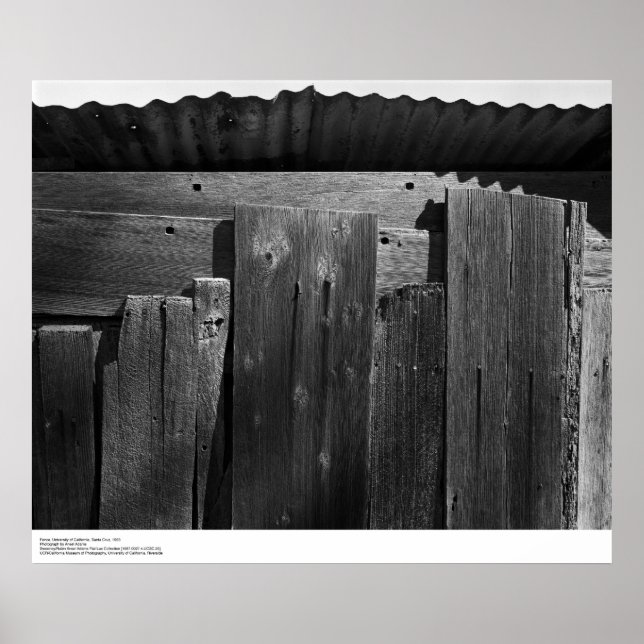 Poster Détail de Fence, UC Père Noël Cruz, 1963 (Devant)