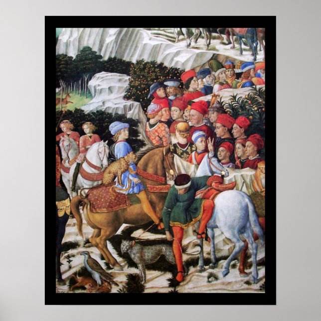 Poster Détail de la Procession du Mage Melchior (Devant)