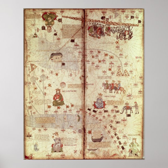 Poster Détail de l'Asie du Catalan (Devant)