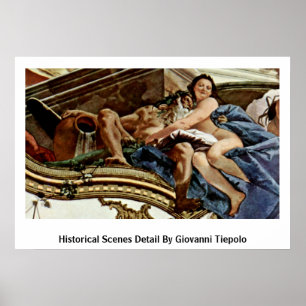 Poster Détail historique de scènes par Giovanni Tiepolo