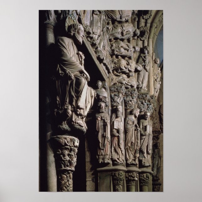 Poster Detail of the Portico (Devant)