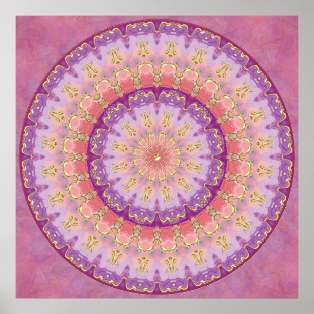 Poster d'été Berry Mandala (Devant)