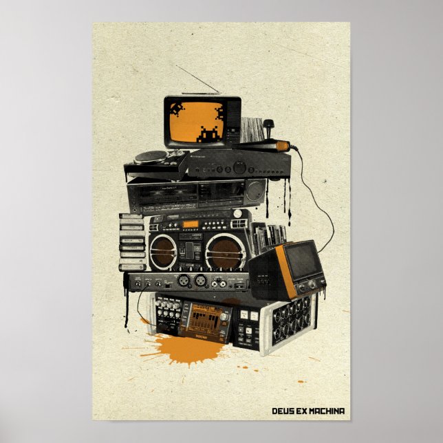 Poster Deus Ex Machina (Devant)