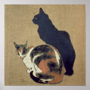 Poster Deux chats, 1894
