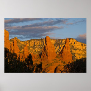 Poster Deux soeurs au coucher du soleil 2216