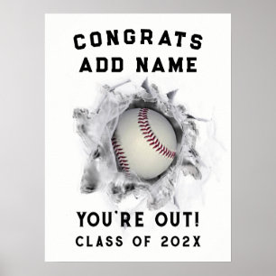 Poster d'évaluation de base-ball