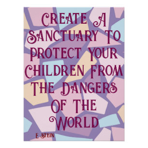 Poster Devis Protéger vos enfants