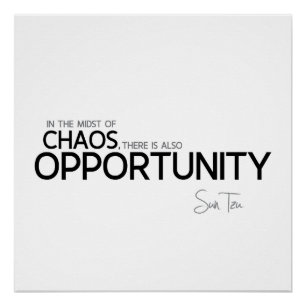 Poster DEVIS : Sun Tzu - Opportunité