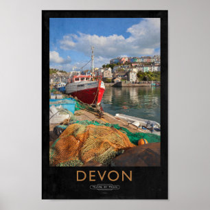 Poster Devon Railway