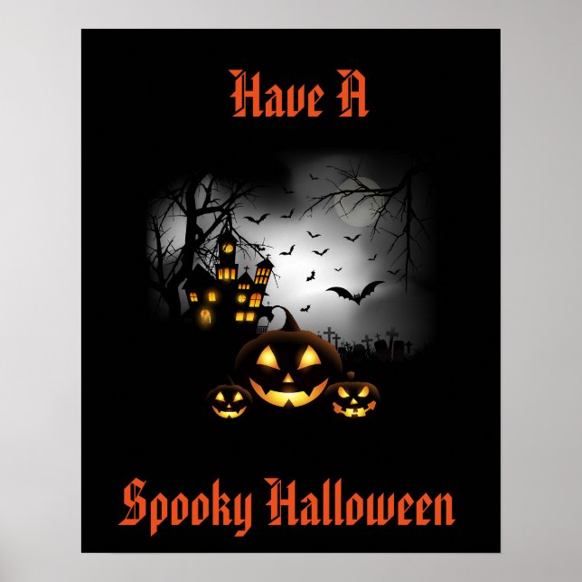 Poster d'Halloween (Devant)